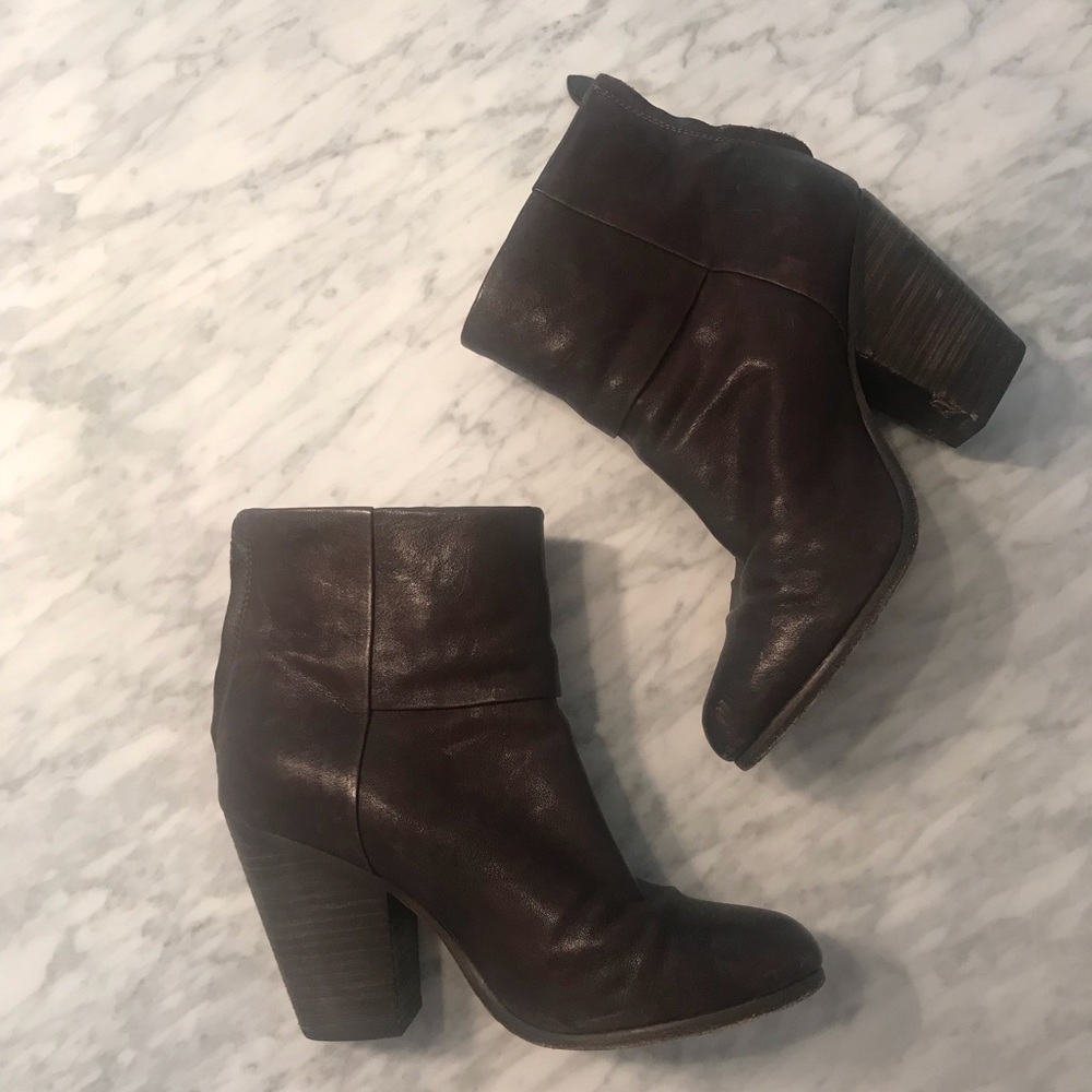 Rag and Bone Classic Newbury Boot Brown Size 38